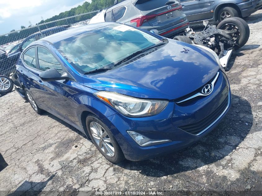 2016 HYUNDAI ELANTRA SE