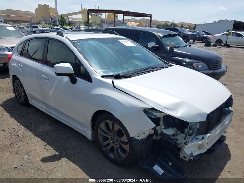 2013 SUBARU IMPREZA 2.0I SPORT PREMIUM