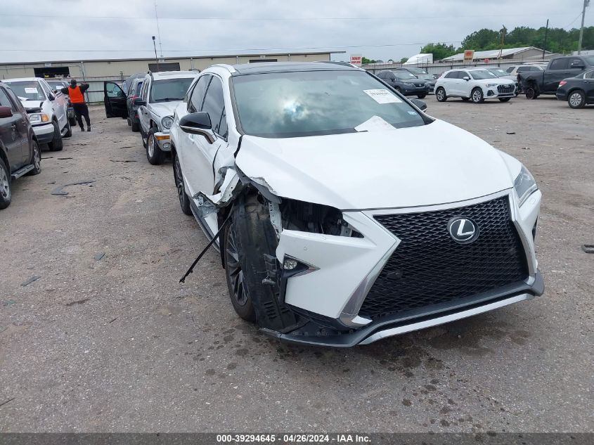 2016 LEXUS RX 350 F SPORT