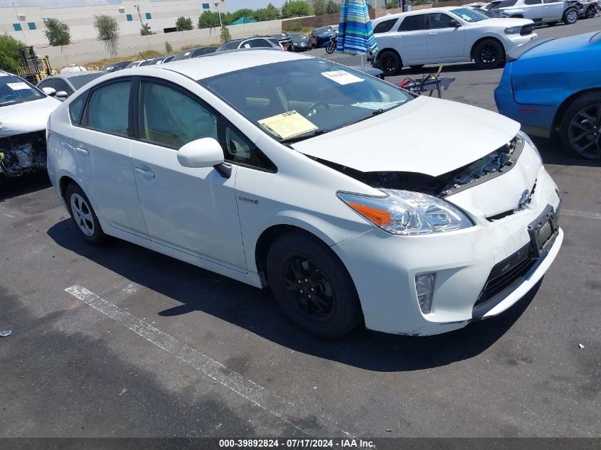 2014 TOYOTA PRIUS FOUR