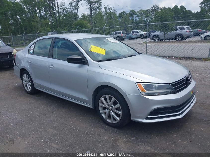 2015 VOLKSWAGEN JETTA 1.8T SE