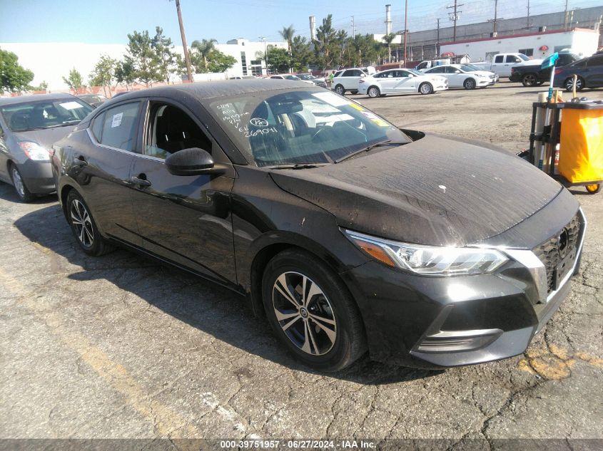 2022 NISSAN SENTRA SV XTRONIC CVT