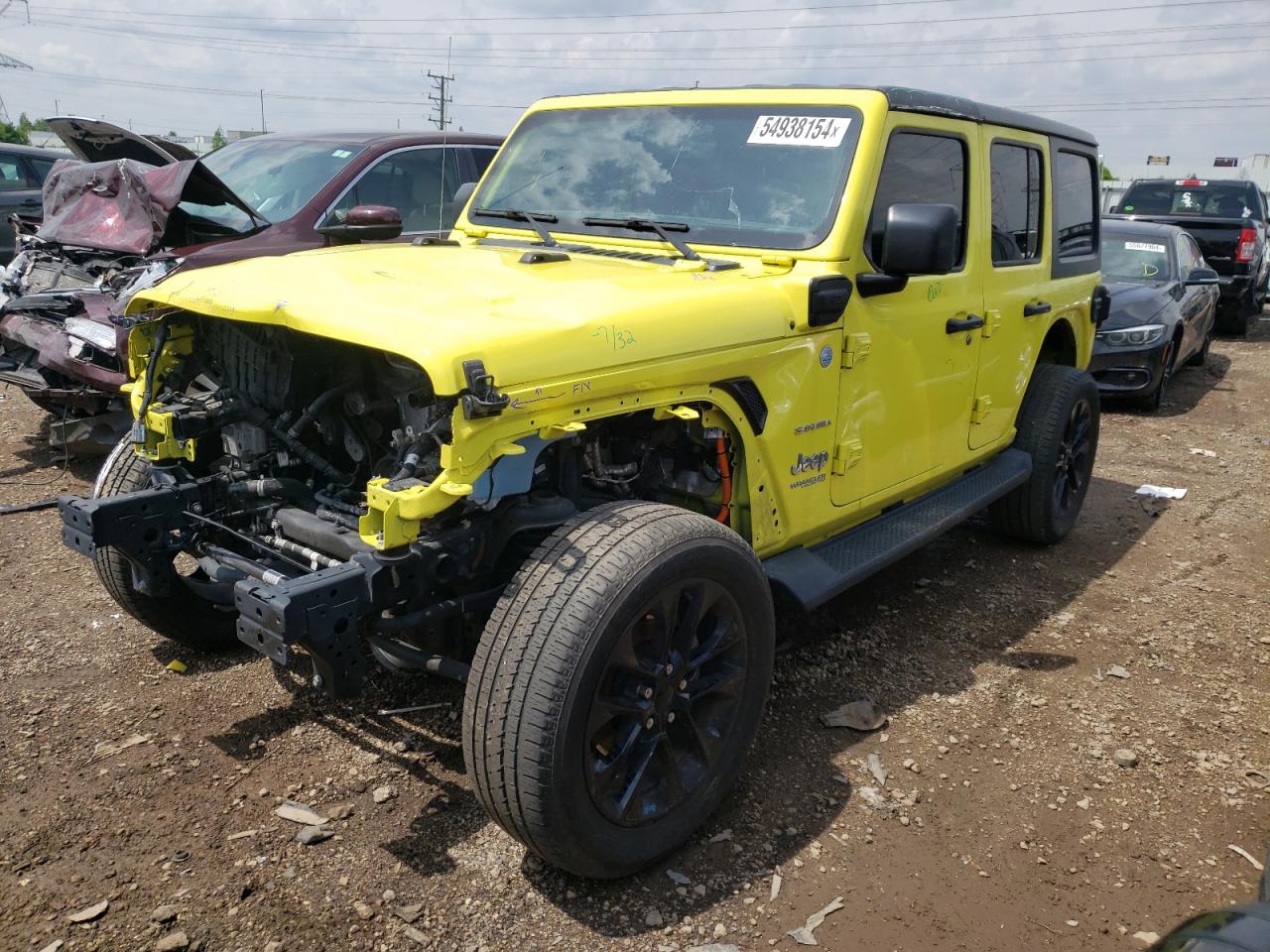 2022 JEEP WRANGLER UNLIMITED SAHARA 4XE