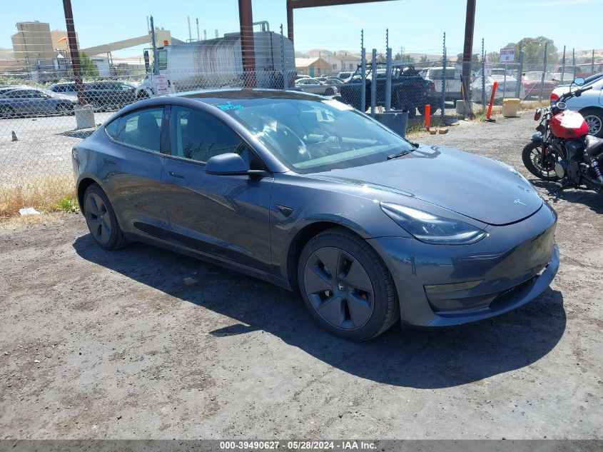 2022 TESLA MODEL 3 LONG RANGE DUAL MOTOR ALL-WHEEL DRIVE