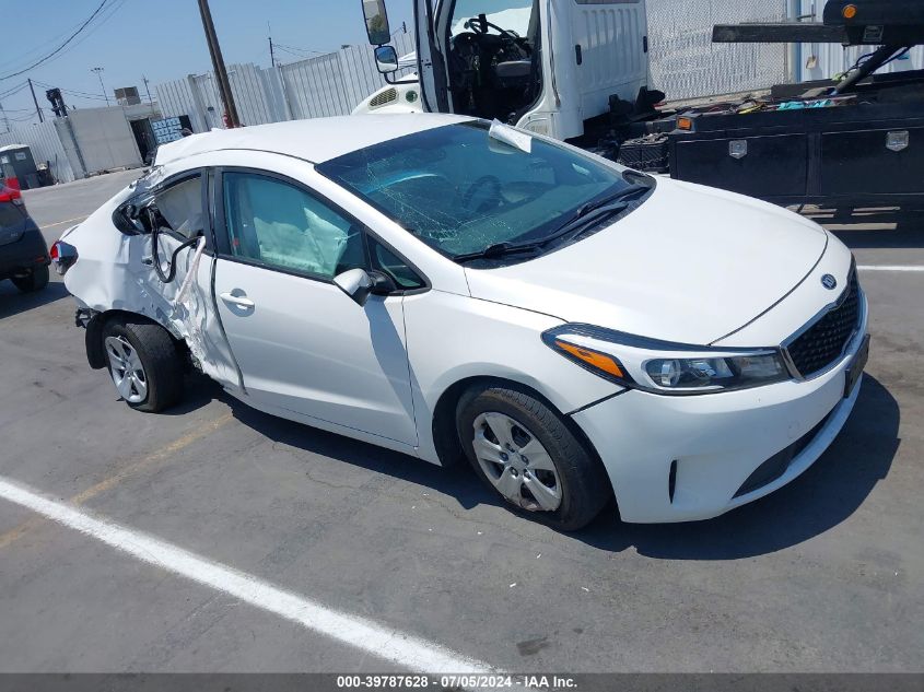 2018 KIA FORTE LX