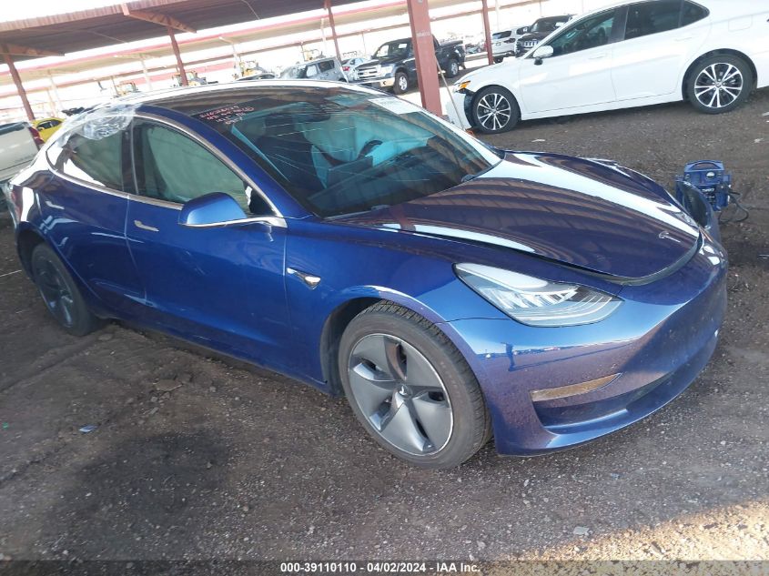 2020 TESLA MODEL 3 STANDARD RANGE PLUS REAR-WHEEL DRIVE/STANDARD RANGE REAR-WHEEL DRIVE