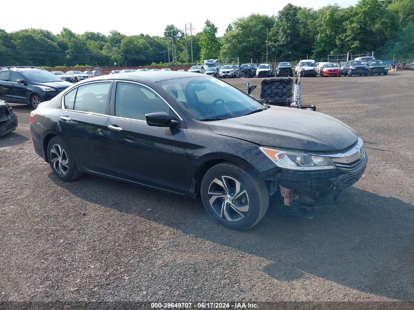 2016 HONDA ACCORD LX