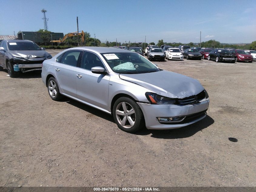 2015 VOLKSWAGEN PASSAT 1.8T LIMITED EDITION