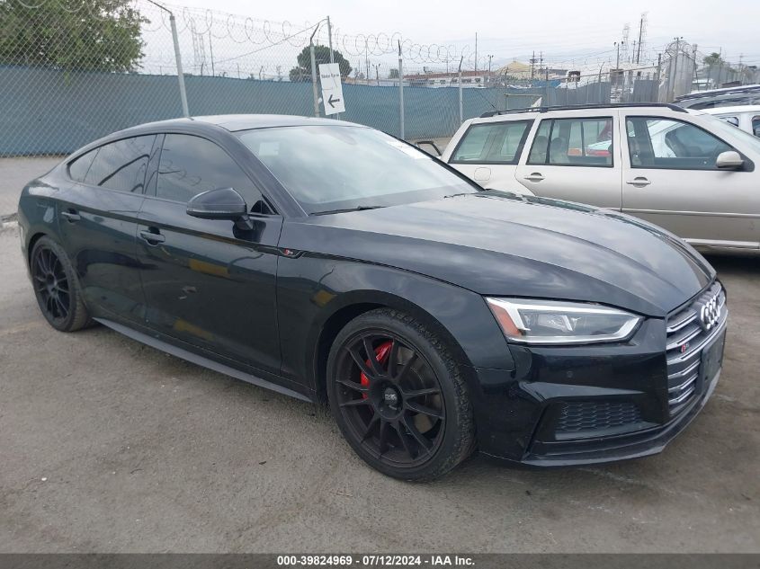 2018 AUDI S5 3.0T PREMIUM PLUS