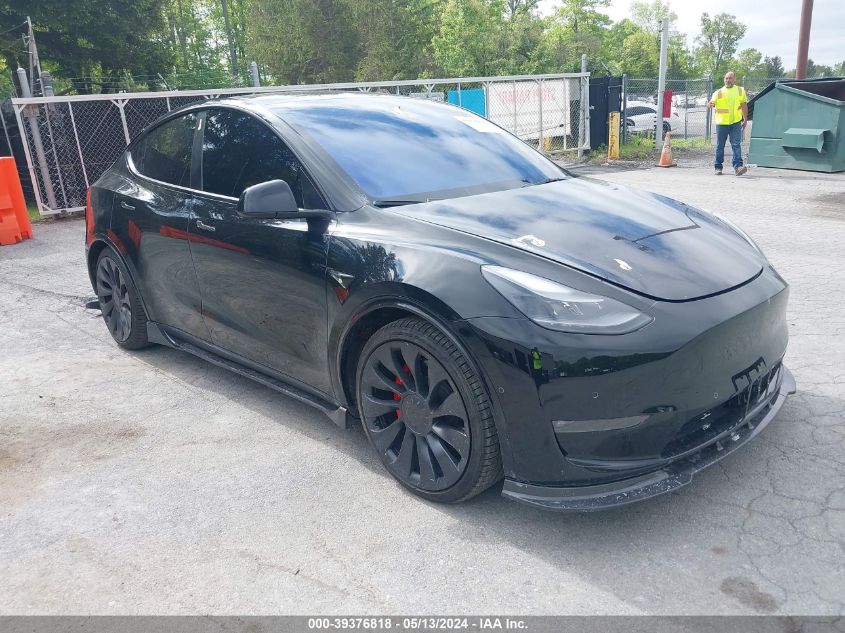 2022 TESLA MODEL Y PERFORMANCE DUAL MOTOR ALL-WHEEL DRIVE