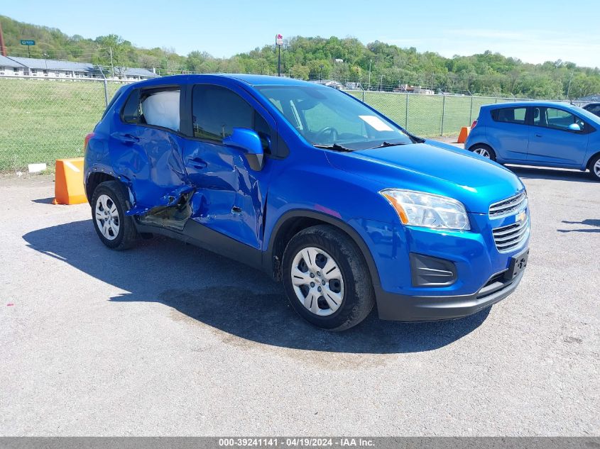 2015 CHEVROLET TRAX 1LS