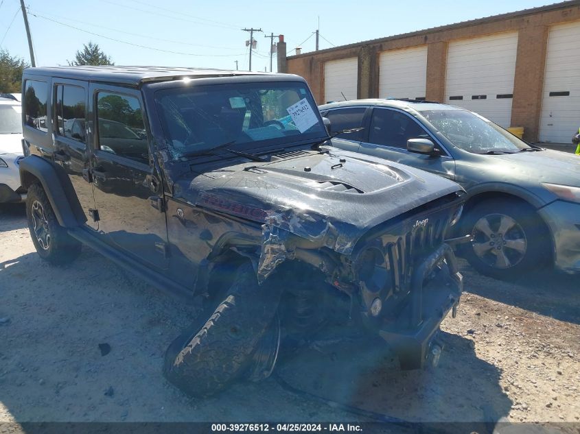 2016 JEEP WRANGLER UNLIMITED RUBICON HARD ROCK