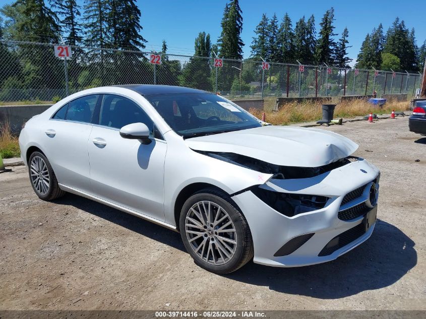 2020 MERCEDES-BENZ CLA 250 4MATIC