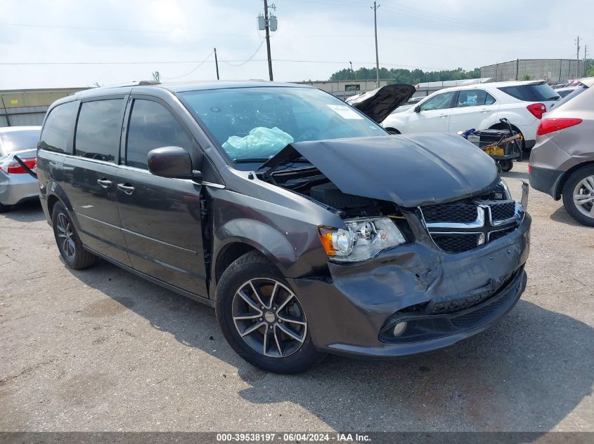 2017 DODGE GRAND CARAVAN SXT