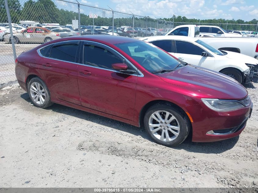 2015 CHRYSLER 200 LIMITED