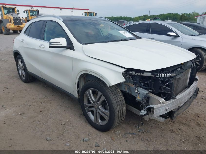 2016 MERCEDES-BENZ GLA 250 4MATIC