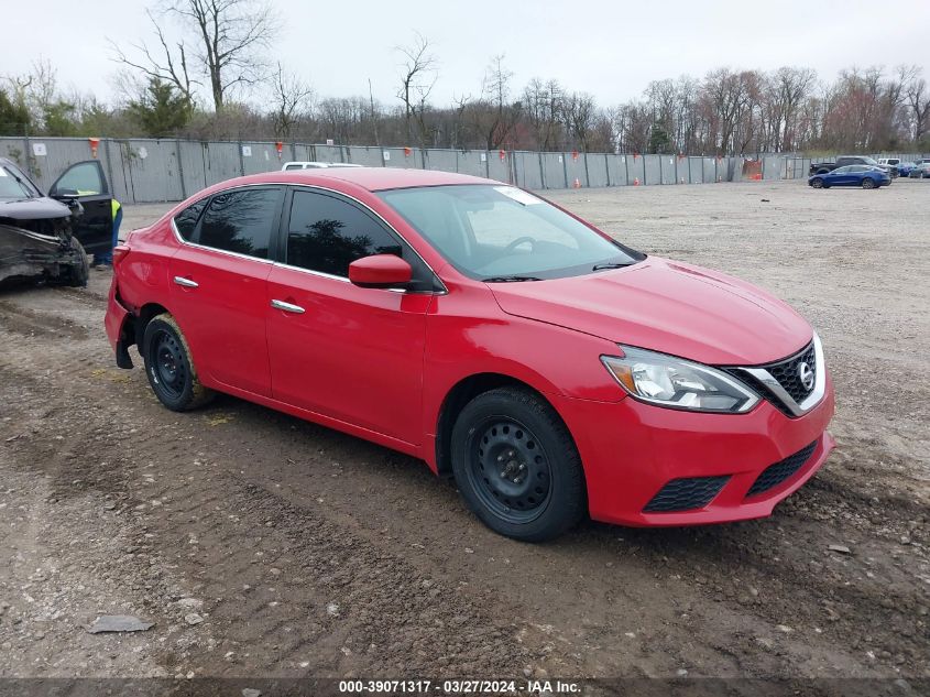 2017 NISSAN SENTRA SV