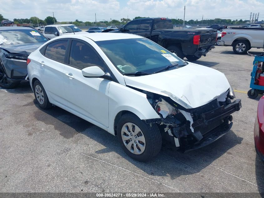 2017 HYUNDAI ACCENT SE