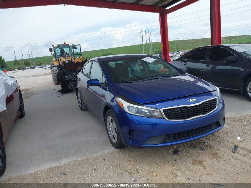 2018 KIA FORTE LX