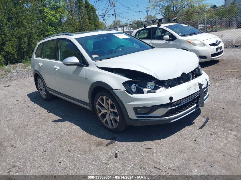 2017 VOLKSWAGEN GOLF ALLTRACK TSI S/TSI SE/TSI SEL