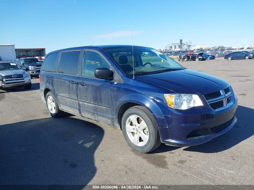 2013 DODGE GRAND CARAVAN SE