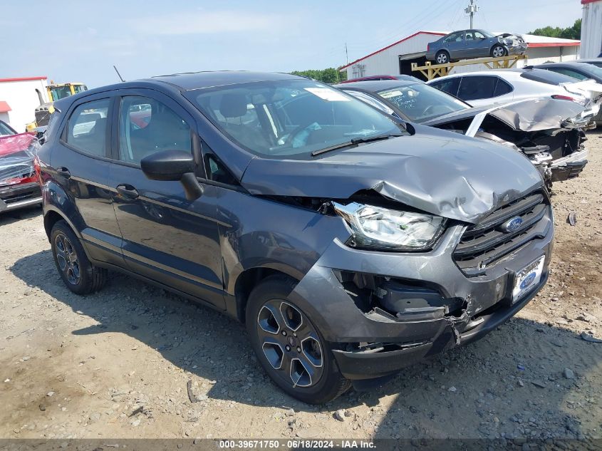 2021 FORD ECOSPORT S