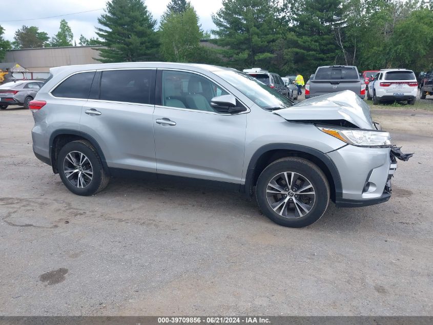 2019 TOYOTA HIGHLANDER LE