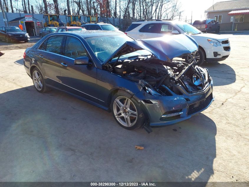 2013 MERCEDES-BENZ E 350 4MATIC