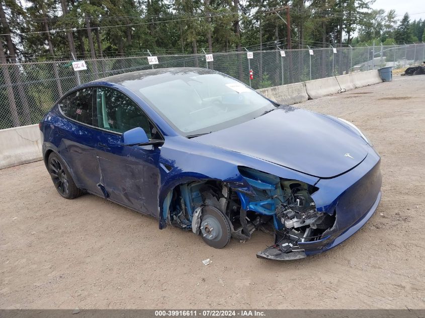 2023 TESLA MODEL Y AWD/LONG RANGE DUAL MOTOR ALL-WHEEL DRIVE