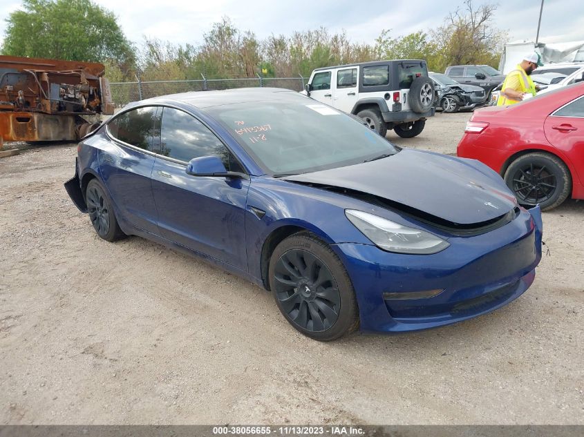 2023 TESLA MODEL 3 REAR-WHEEL DRIVE