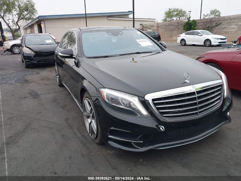 2014 MERCEDES-BENZ S 550