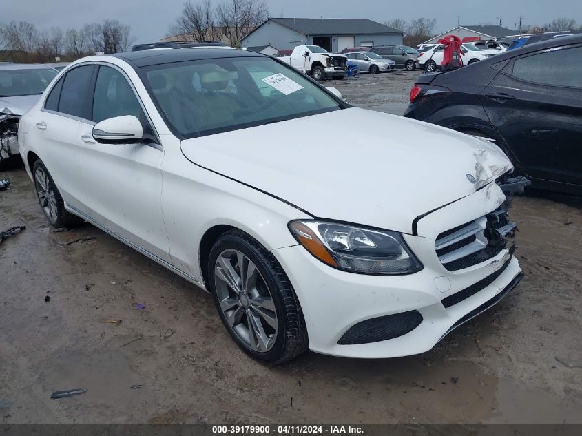 2016 MERCEDES-BENZ C 300 4MATIC/LUXURY 4MATIC/SPORT 4MATIC