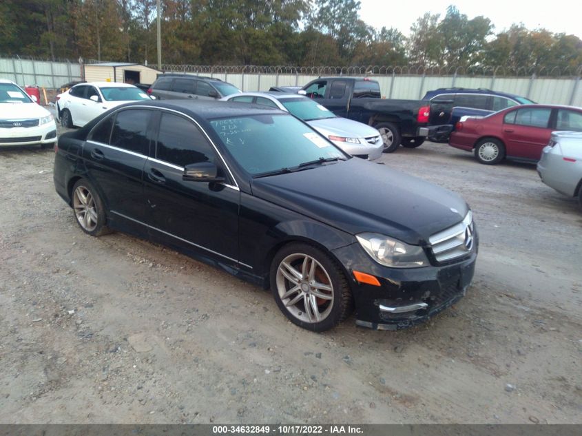 2012 MERCEDES-BENZ C 300 SPORT 4MATIC/LUXURY 4MATIC