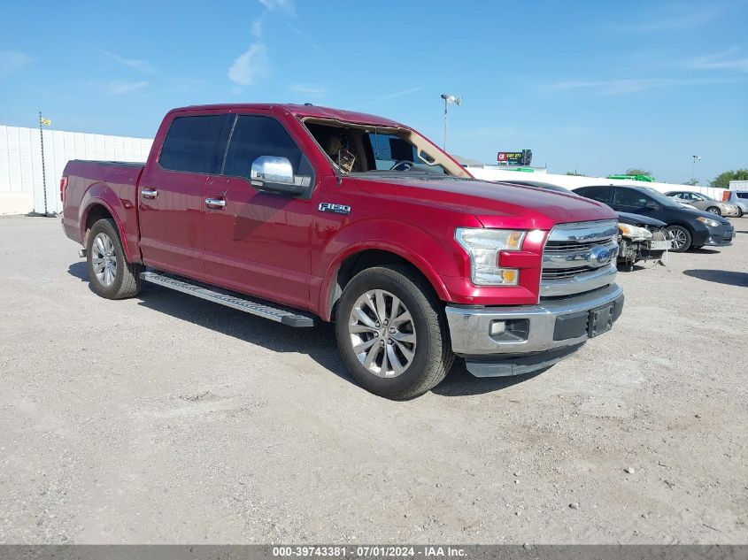 2015 FORD F-150 SUPERCREW