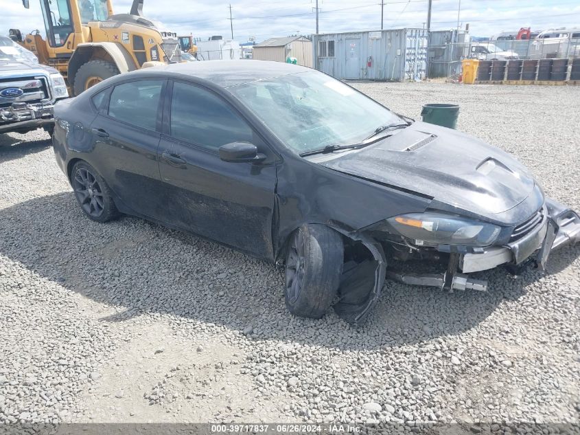 2016 DODGE DART TURDO