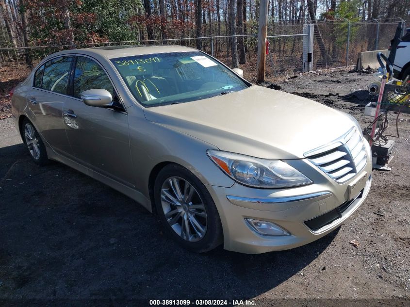 2012 HYUNDAI GENESIS 3.8