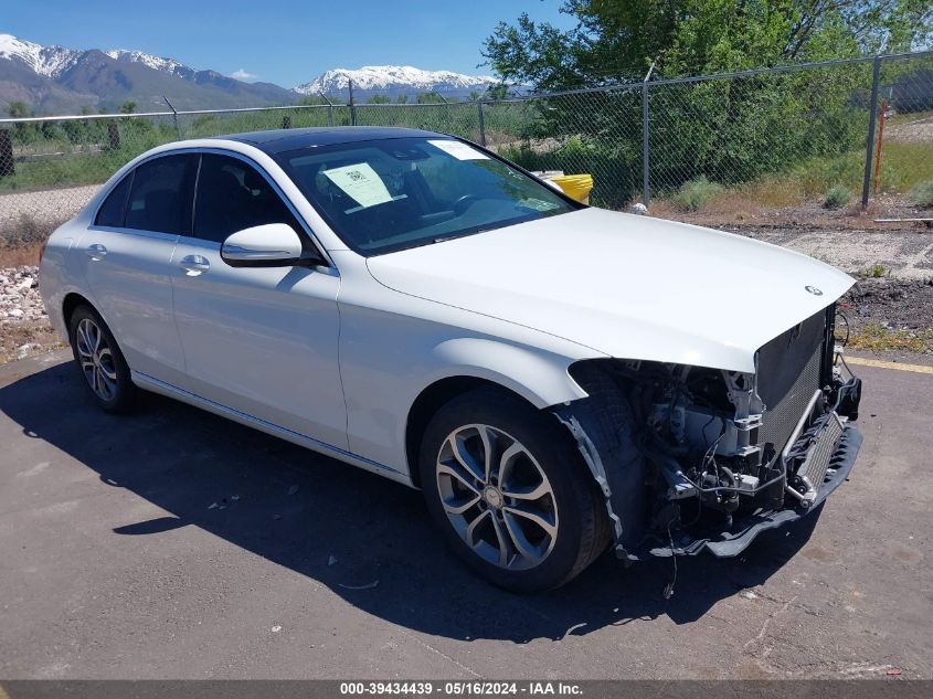 2015 MERCEDES-BENZ C 300 4MATIC/LUXURY 4MATIC/SPORT 4MATIC