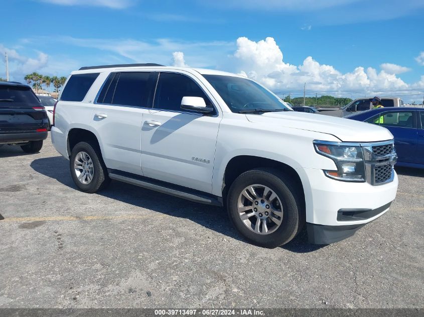 2016 CHEVROLET TAHOE LS