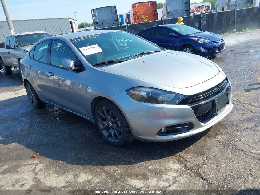 2016 DODGE DART SXT SPORT RALLYE