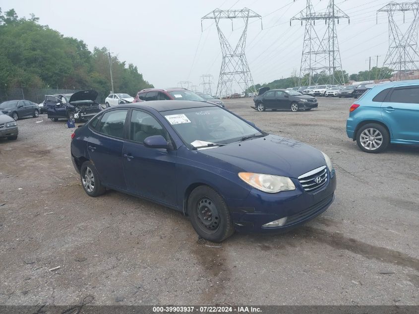 2010 HYUNDAI ELANTRA BLUE/GLS/SE