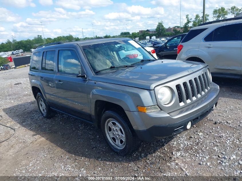 2013 JEEP PATRIOT SPORT