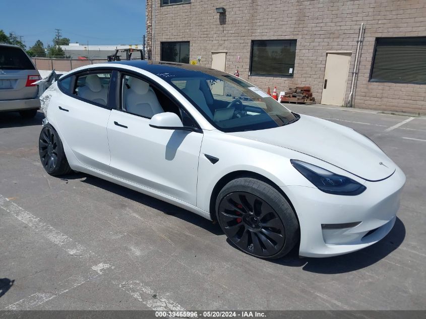 2021 TESLA MODEL 3 PERFORMANCE DUAL MOTOR ALL-WHEEL DRIVE