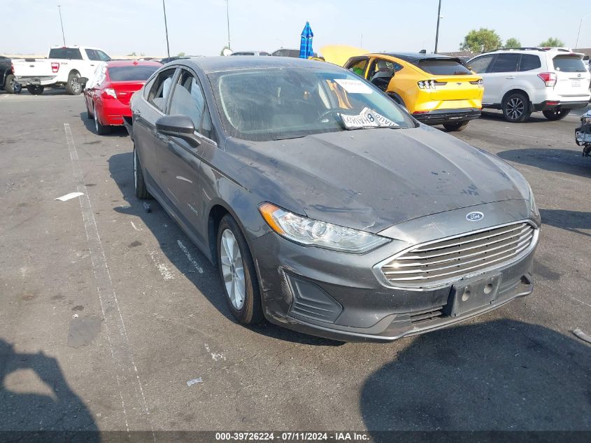 2019 FORD FUSION HYBRID SE