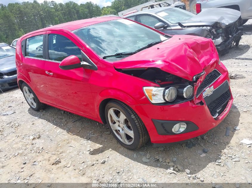 2015 CHEVROLET SONIC LTZ AUTO