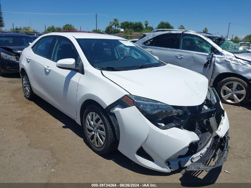 2018 TOYOTA COROLLA LE