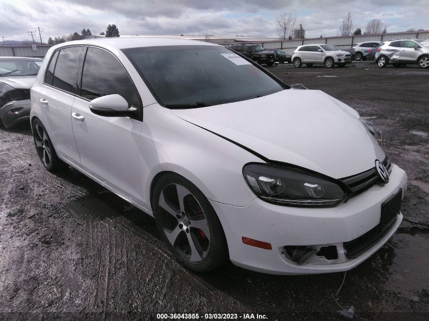 2013 VOLKSWAGEN GOLF 2.0L TDI 4-DOOR