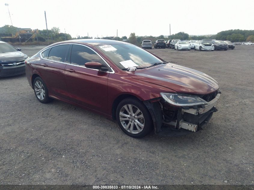 2015 CHRYSLER 200 LIMITED