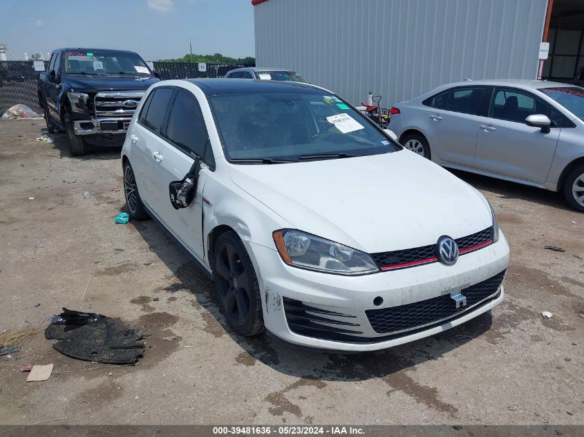 2015 VOLKSWAGEN GOLF GTI