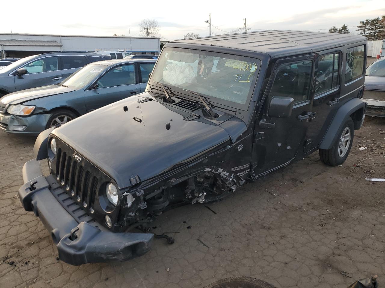 2017 JEEP WRANGLER UNLIMITED SPORT