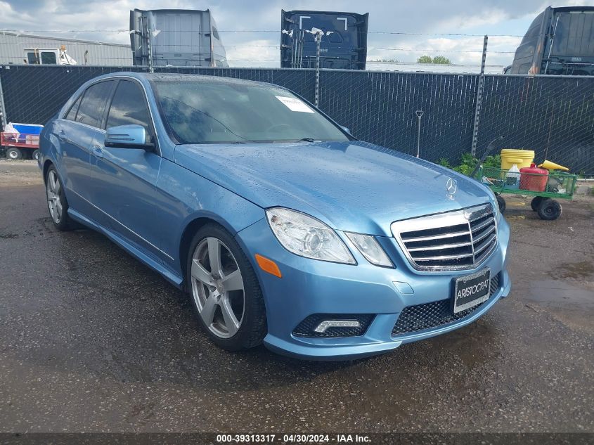 2011 MERCEDES-BENZ E 350 4MATIC